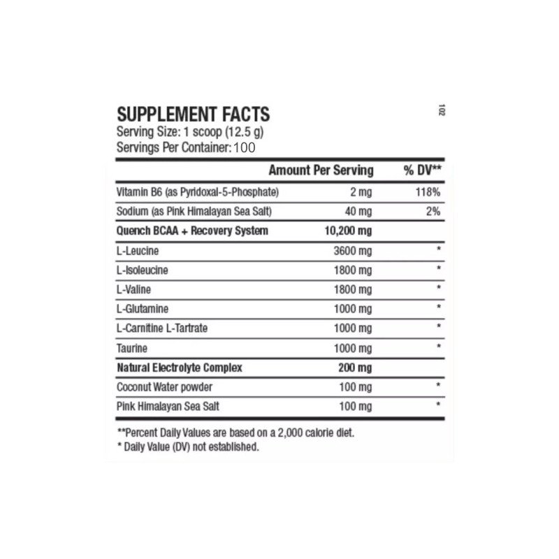 QUENCH BCAA SUPERFRUIT 100 SV - Imagen 2