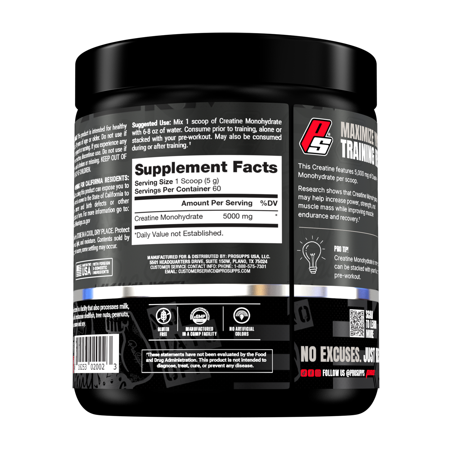 Creatina Monohidratada ProSupps - Imagen 2